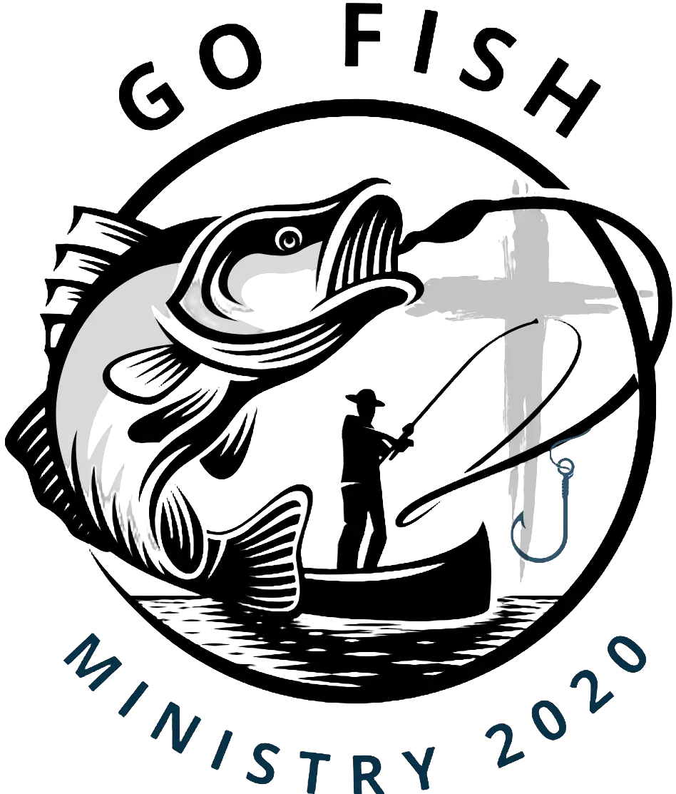 Cross and fish with "Ministry 2020" text.