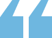 Blue quotation marks on black background.